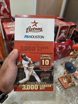 Houston astros Craig biggio 3000TH HIT 💿.  Cd