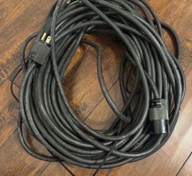 100ft heavy Duty electric electrical copper wire Extension Cord SO cord 12/3 12awg Up To 20A for Dj Live music construction power tools production new