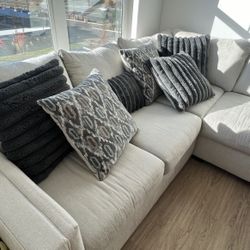 Price Firm For Set Of 6 Reversible Decorative Pillows * Couch / Sofa NOT FOR SALE 