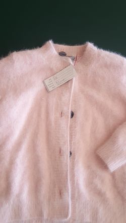 Angora cardigan