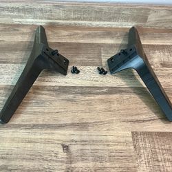 2PCS Universal TV Legs- Black