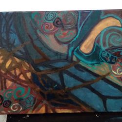 Abstract Graffiti Painting 