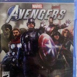 PS4 Marvels Avengers Game 