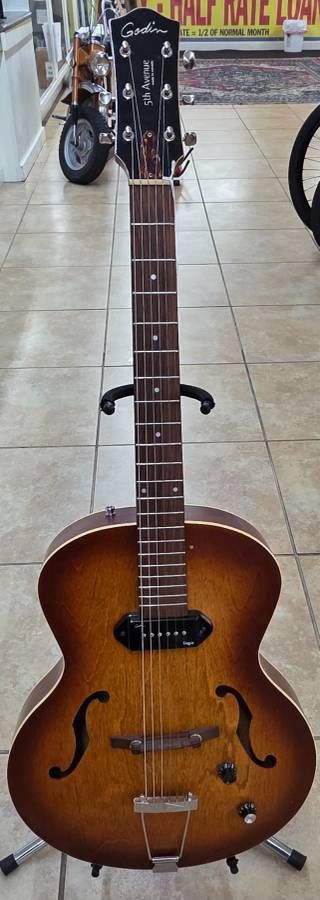 Gordin 5th Avenue Electric Guitar Congnac Burst