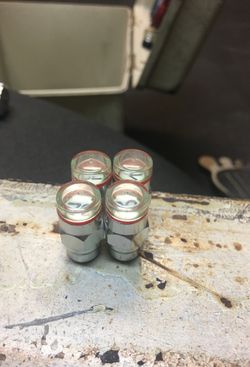 Aluminum valve stem caps
