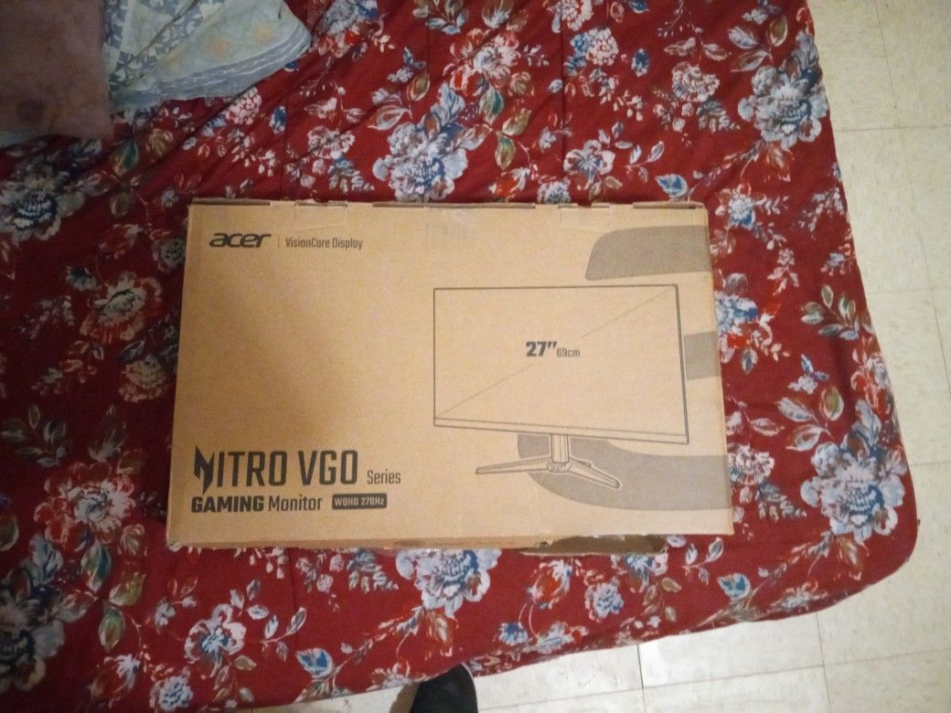 Nitro VG0 Gameing Monitor Series Wghd 270hz
