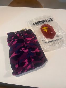 Purple Bape Zip Ip