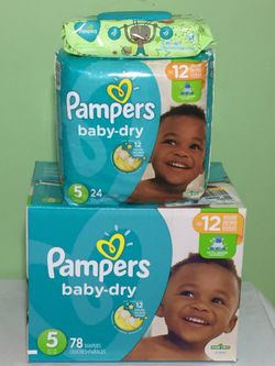 Pampers size 5