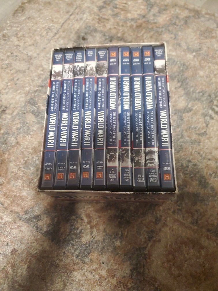 10 Dvd Set Of World War 2 From The History Channel