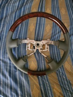 Toyota Wood & Leather Steering Wheel OEM Make an Offer