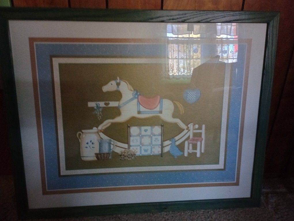 Rocking Horse Picture Cute