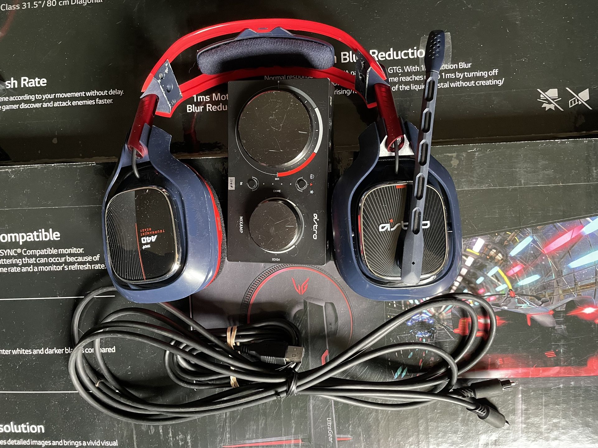 Astro A40 Headset and Mixamp