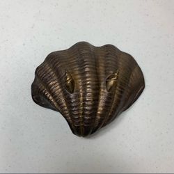 Brass Seashell Decor.