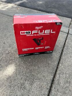 M18 Milwaukee 15 gauge finish nailer $330