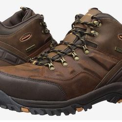 New! Skechers Waterproof Men's Ankle Hiking Boots! Size 9!