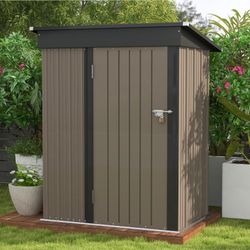 Patiowell 5x3 Outdoor Metal Shed