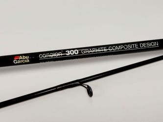 Vintage Abu Garcia Conolon 300 BS 66ML Medium Light 6'6" 2 Pc. Spin Fishing Rod