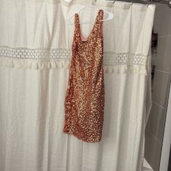 Sparkley Sequin Dress, Size XL