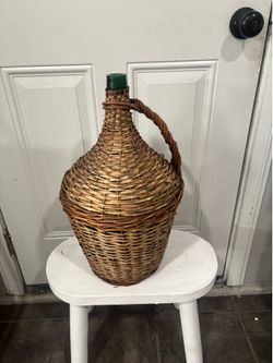 Vintage Demijohn Bottle