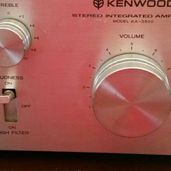 Kenwood Stereo Integrated Amplifier Model KA3500