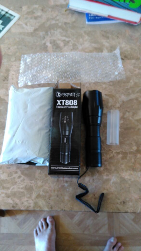 XT808 Tactical Flashlight