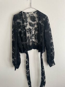 Black shawl