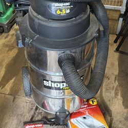 Shop Vac QSP Contractor 6.5Hp Wet/Dry Vacuum with New Filter Bags
