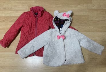 2 Jacket Pink XS(4-5) White (5T)