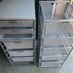 Metal Drawers Shelves 