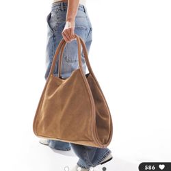 ASOS Suede Tote Bag/purse