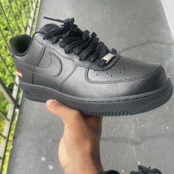 Black Supreme Af1