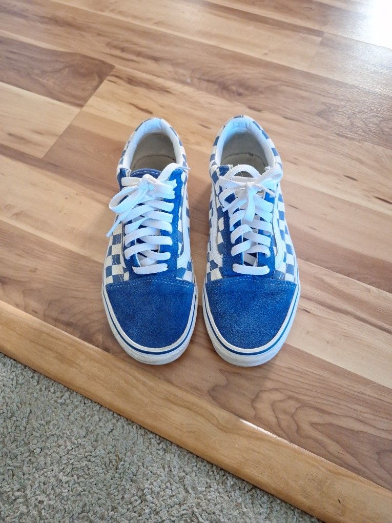 Vans Checkerboard Lace Up Shoes