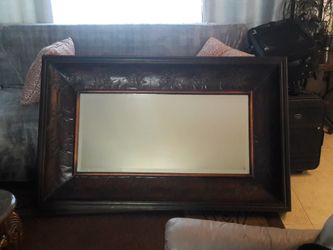 Chocolate brown mirror