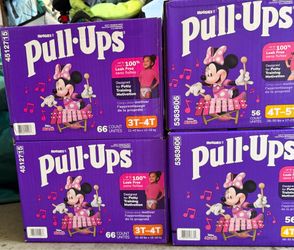 Pull-ups. Girls and Boys Size 3T-4T ; 4T-5T.Brand new. $18 a box. $17 ea if 2 boxes. $16 ea if 3+ boxes