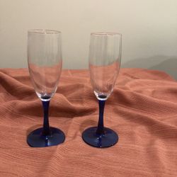 Luminarc Arocroc Champagne  Flute Glasses