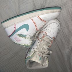 Jordan 1 mid Mutli knit