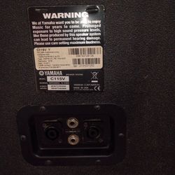 8 Yamaha speakers 3 crown amps