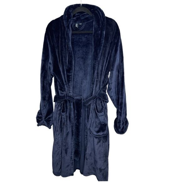 Anthropology Cynthia Rawley Robe in navy unisex