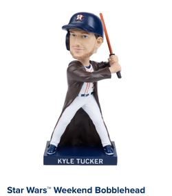 Houston Astros Kyle Tucker Star Wars Jedi Bobblehead 05/05