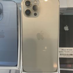 Unlocked Apple iPhone 13 Pro  128GB  Blue for All Carrier 14 Sprint XS 12 Cricket Max 11 Att Tmobile Pro Boost Spectrum X Verizon XR 