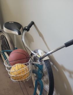 Beach style basket bicycle