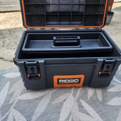 RIDGID
Pro Gear System Gen 2.0 Stackable Durable 22 in. Modular Tool Box Storage With Heavy Duty Latches and Handles