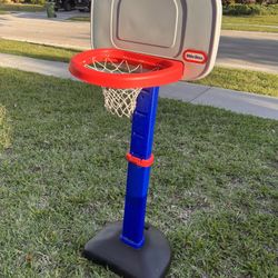 little tikes Basketball Hoop Stand Adjustable Height Indoor Outdoor Sports Toy