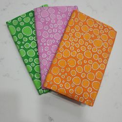 3 Piece Metallic Fabric Bundle - 18" x 21" 