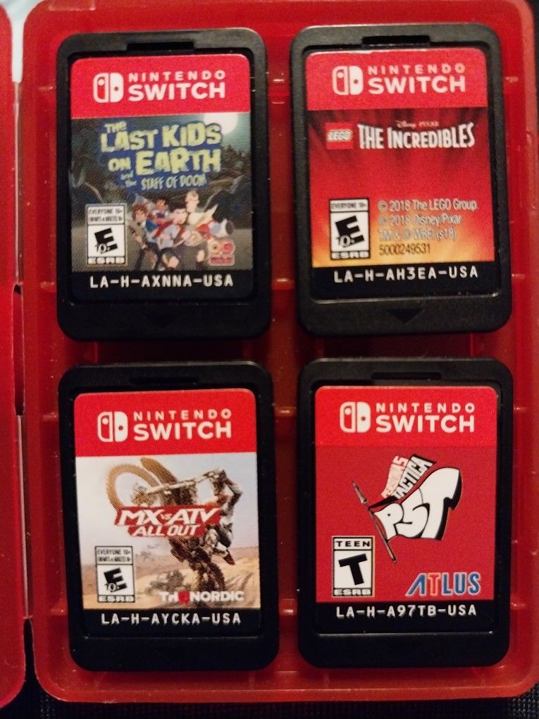4 Nintendo Switch Games $20 Each