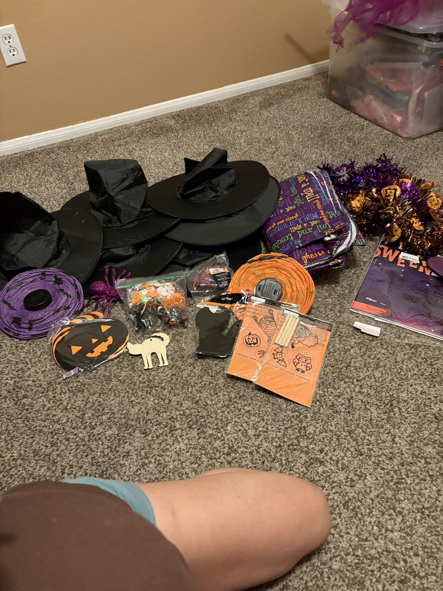 New Halloween Decorations And Party Favors And Games
