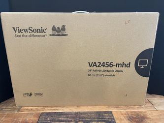 ViewSonic VA2456-mhd 23.8" IPS Monitor w/ Adaptive Sync | FHD (1920x1080) 100Hz