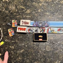 Marvel Thor belts and Ring