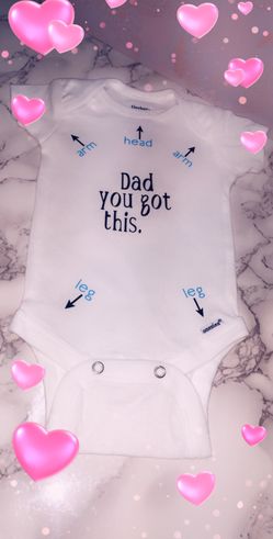 Customized baby onesies (1 week leadtime for orders)