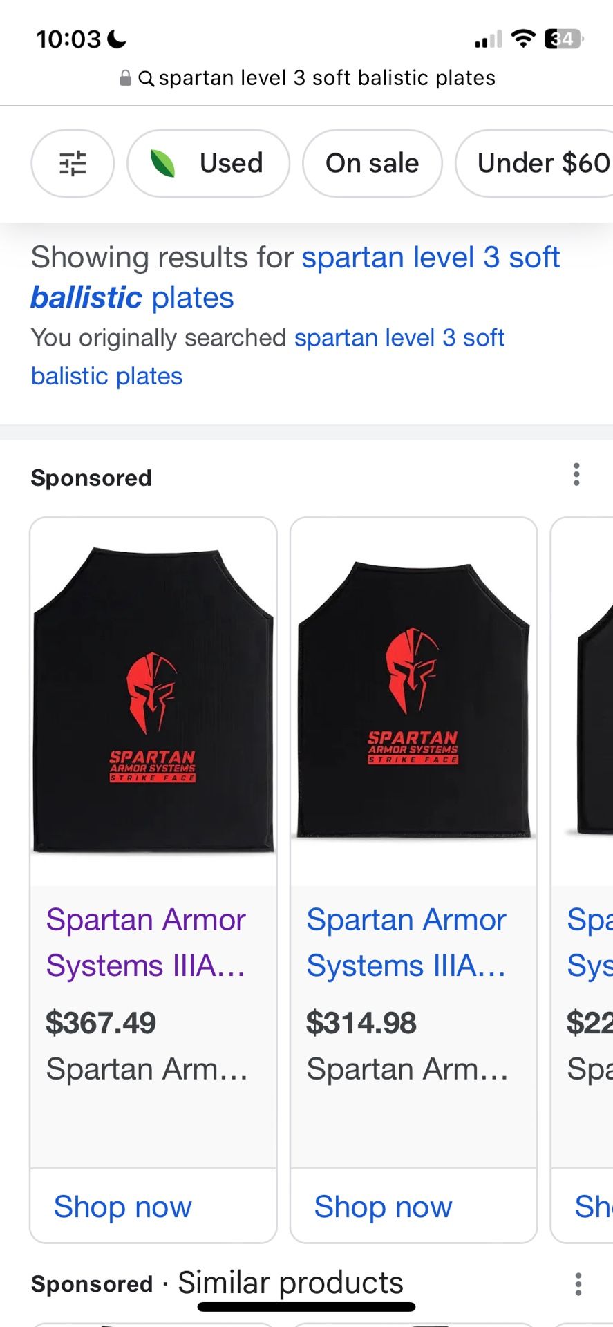 Lvl3 Soft Ballistic Plates